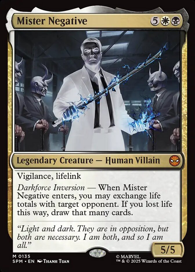 Mister Negative 135/198 (Marvel's Spider-Man)  | Good Games Cannington