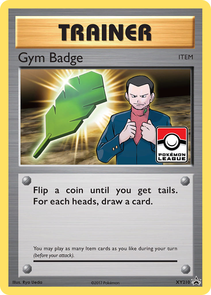 Gym Badge (XY210) (Giovanni) [XY: Black Star Promos] | Good Games Cannington