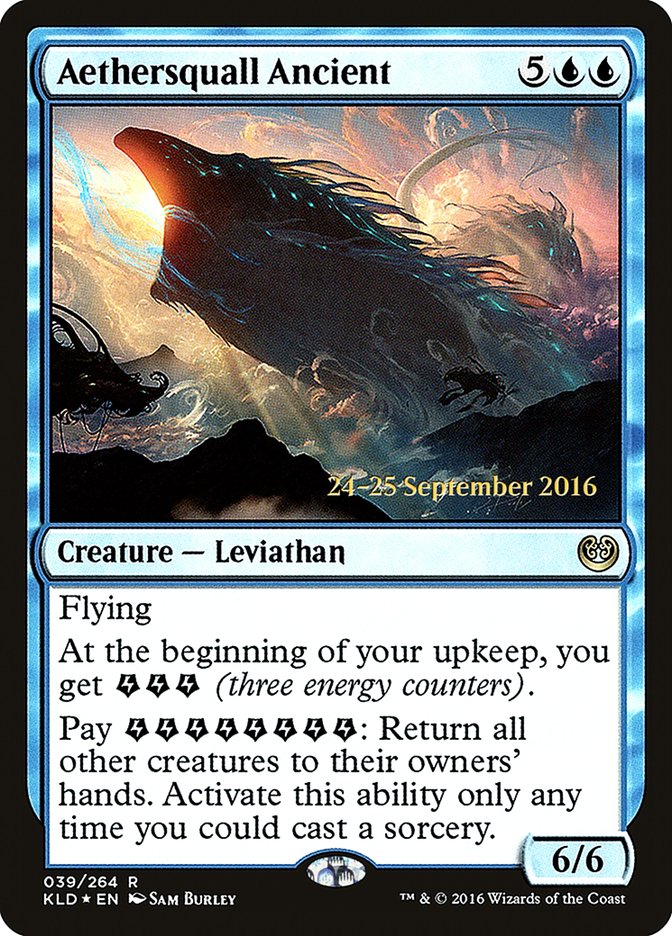 Aethersquall Ancient [Kaladesh Prerelease Promos] | Good Games Cannington