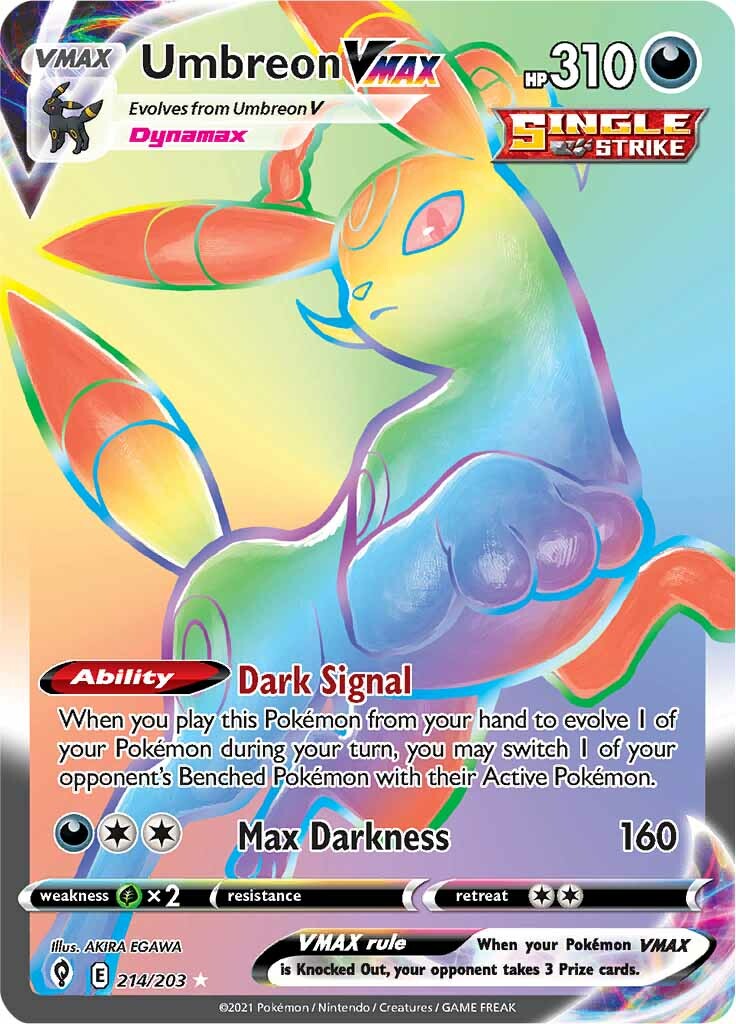 Umbreon VMAX (214/203) [Sword & Shield: Evolving Skies] | Good Games Cannington