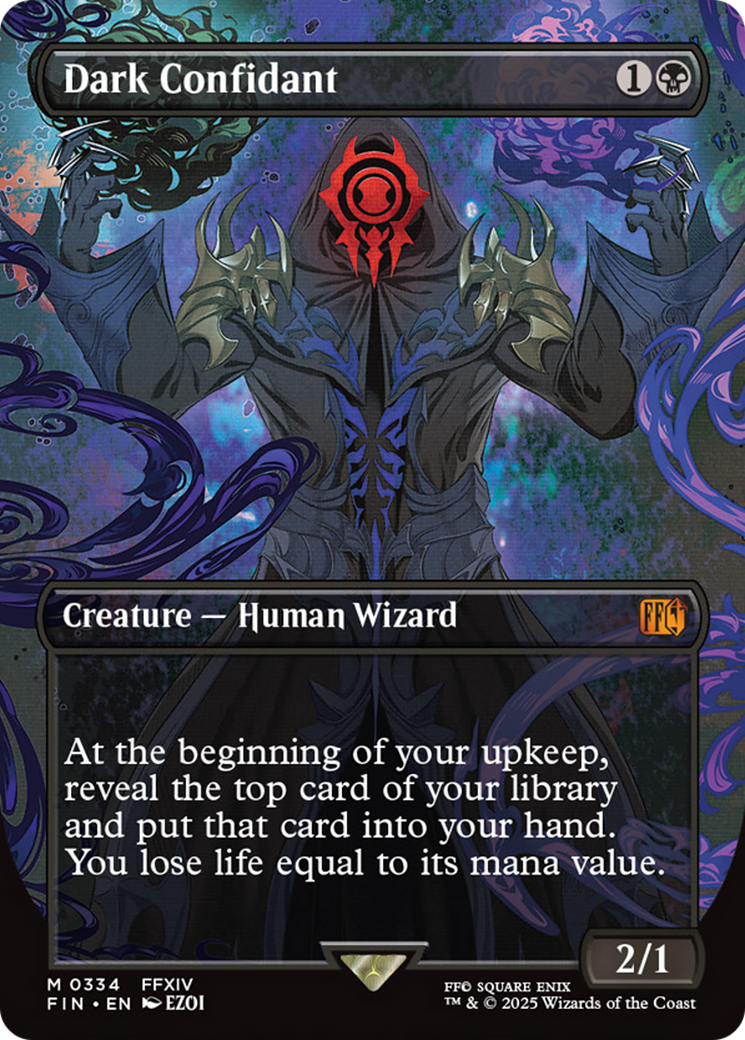 Dark Confidant (Borderless) [FINAL FANTASY] | Good Games Cannington
