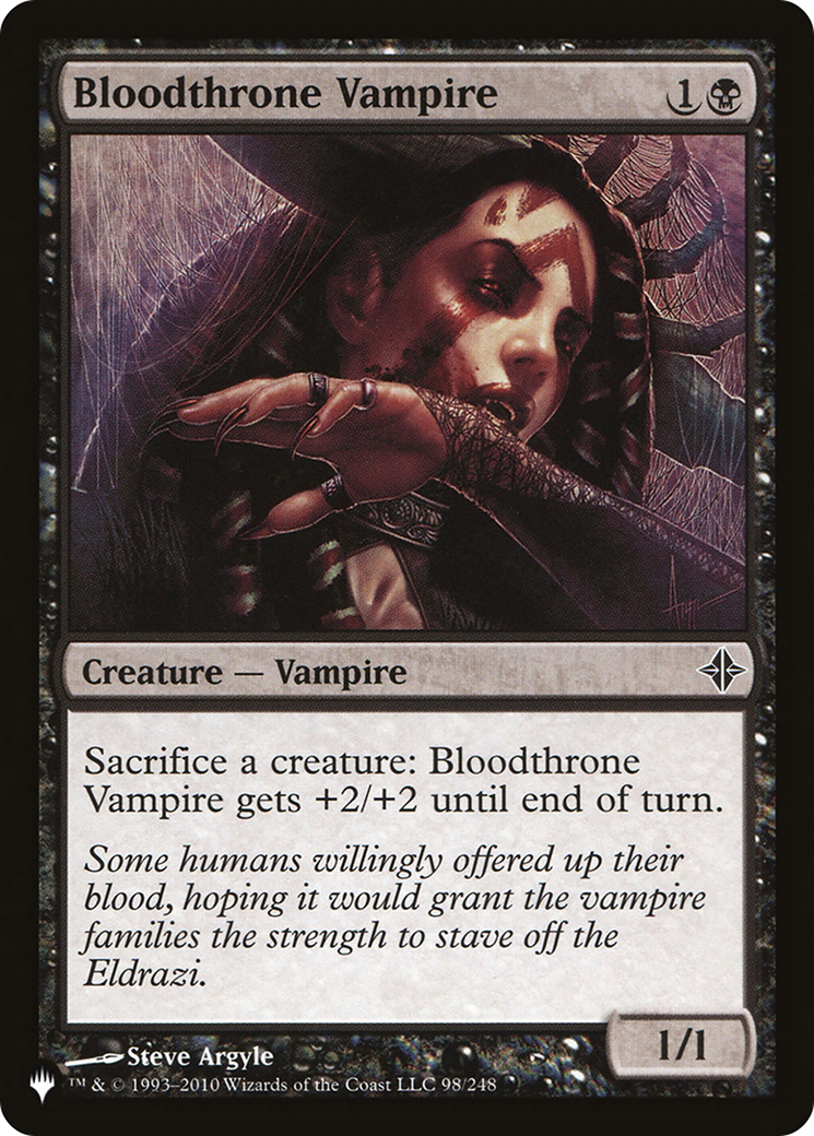 Bloodthrone Vampire [The List] | Good Games Cannington