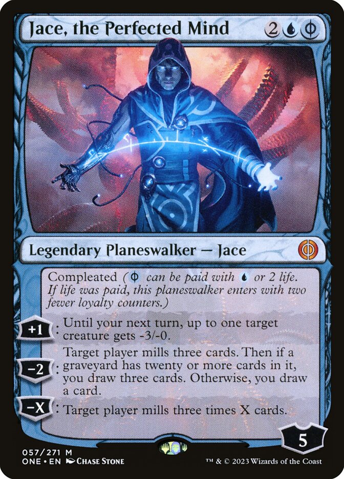 Jace, the Perfected Mind 57/271 (Phyrexia: All Will Be One)  | Good Games Cannington