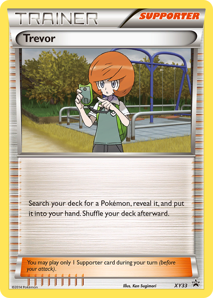 Trevor (XY33) [XY: Black Star Promos] | Good Games Cannington