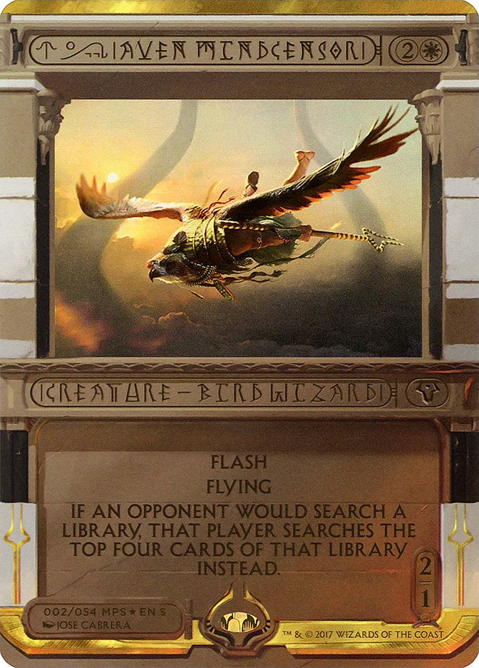Aven Mindcensor (Invocation) [Amonkhet Invocations] | Good Games Cannington