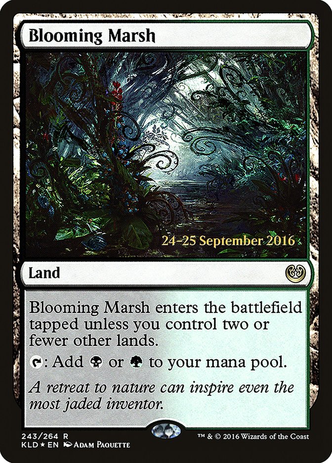Blooming Marsh [Kaladesh Prerelease Promos] | Good Games Cannington