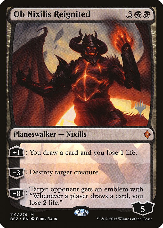 Ob Nixilis Reignited (Promo Pack) [Battle for Zendikar Promos] | Good Games Cannington