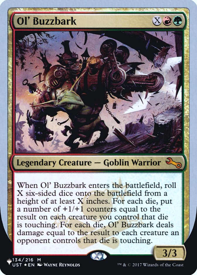 Ol' Buzzbark (Unfinity Foil Edition) [The List] | Good Games Cannington