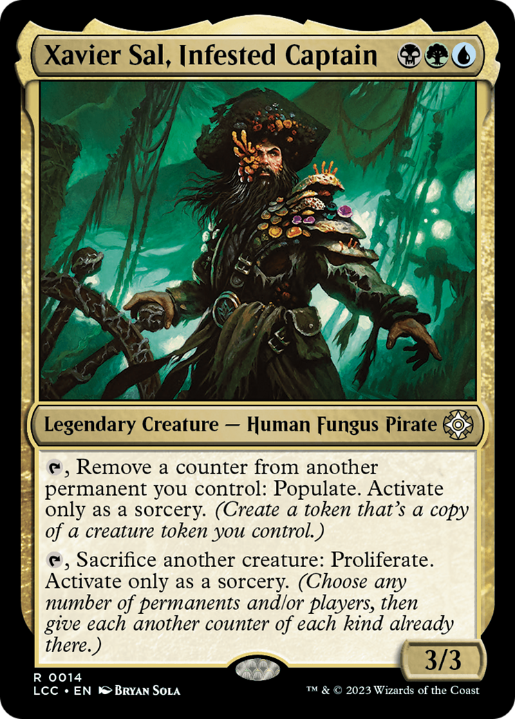 Xavier Sal, Infested Captain [The Lost Caverns of Ixalan Commander] | Good Games Cannington