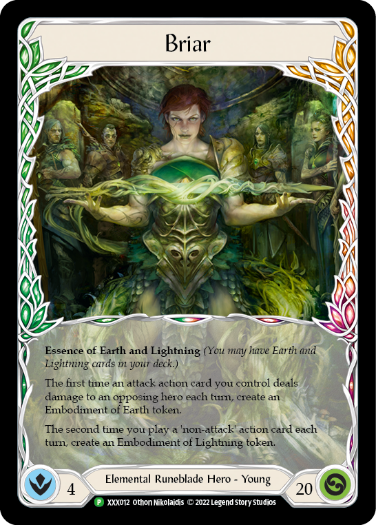 Briar // Briar, Warden of Thorns [XXX011/XXX012] (Promo) | Good Games Cannington