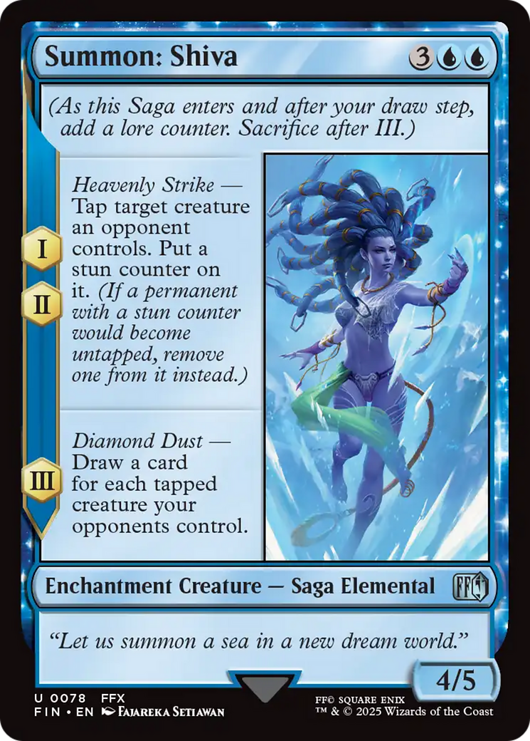 Summon: Shiva [FINAL FANTASY] | Good Games Cannington