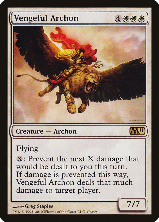 Vengeful Archon 37/249 (Magic 2011 (M11))  | Good Games Cannington
