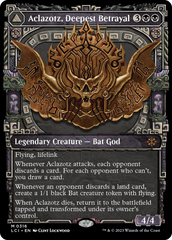 Aclazotz, Deepest Betrayal // Temple of the Dead (Showcase) [The Lost Caverns of Ixalan] | Good Games Cannington