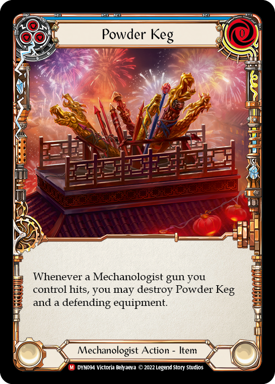 Powder Keg [DYN094] (Dynasty)  Cold Foil | Good Games Cannington