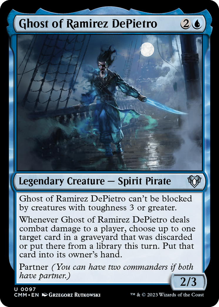 Ghost of Ramirez DePietro [Commander Masters] | Good Games Cannington
