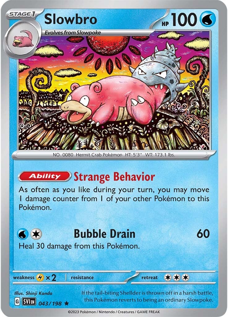 Slowbro (043/198) [Scarlet & Violet: Base Set] | Good Games Cannington