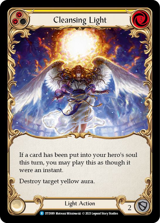 Cleansing Light (Yellow) [DTD089] (Dusk Till Dawn)  Rainbow Foil | Good Games Cannington