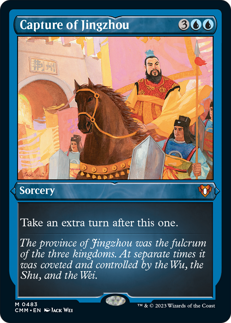 Capture of Jingzhou (Foil Etched) [Commander Masters] | Good Games Cannington