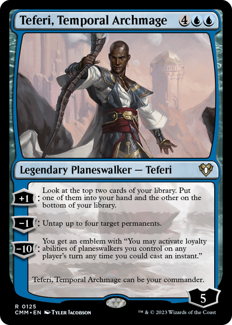 Teferi, Temporal Archmage [Commander Masters] | Good Games Cannington