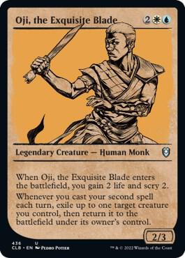 Oji the Exquisite Blade Showcase 436/361 (Commander Legends: Battle for Baldur's Gate)  | Good Games Cannington