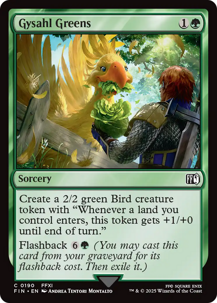 Gysahl Greens [FINAL FANTASY] | Good Games Cannington