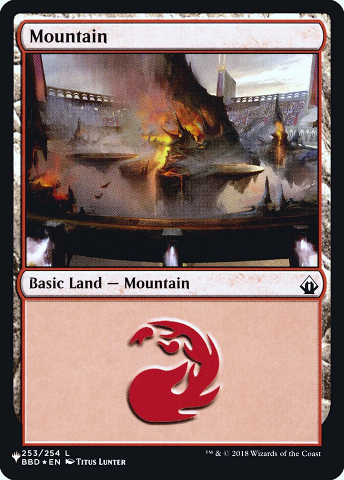 Mountain [Secret Lair: Heads I Win, Tails You Lose] | Good Games Cannington