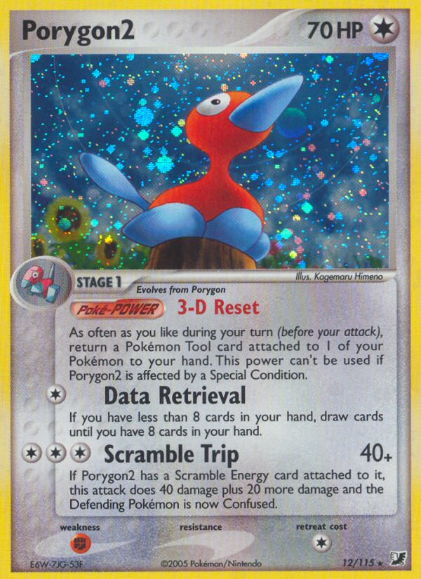 Porygon2 (12/115) [EX: Unseen Forces] | Good Games Cannington