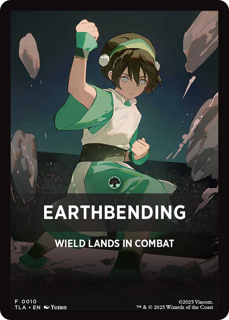 Earthbending Theme Card [Avatar: The Last Airbender] | Good Games Cannington