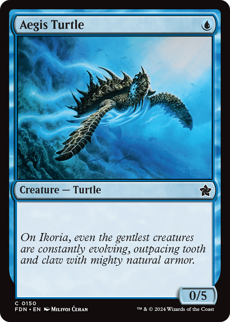 Aegis Turtle [Foundations] | Good Games Cannington