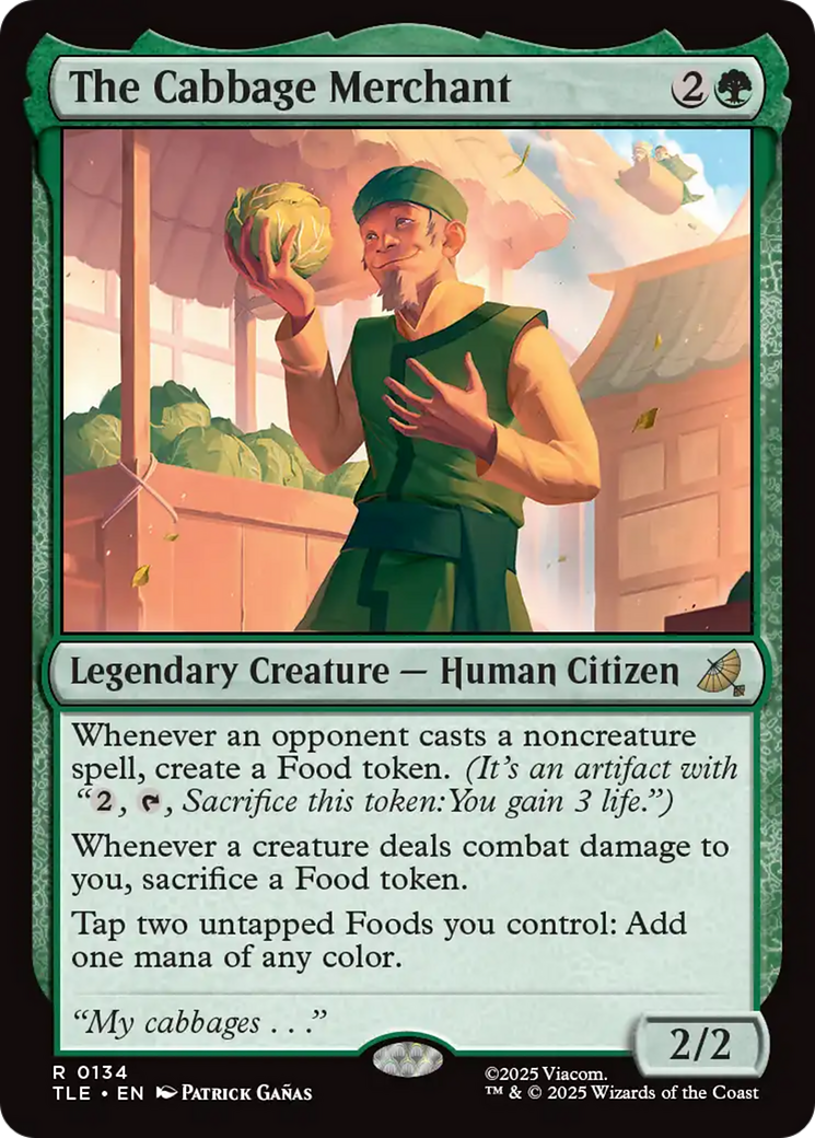 The Cabbage Merchant [Avatar: The Last Airbender: Eternal-Legal] | Good Games Cannington