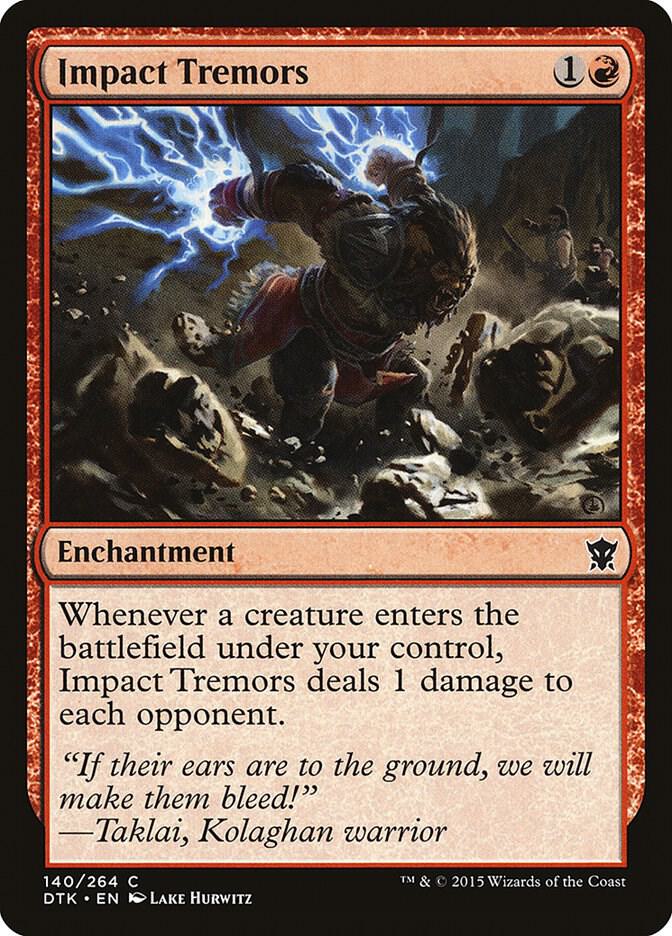 Impact Tremors 140/264 (Dragons of Tarkir)  | Good Games Cannington