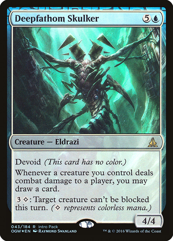 Deepfathom Skulker (Intro Pack) [Oath of the Gatewatch Promos] | Good Games Cannington