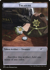Treasure // Walker (148) Double-Sided Token [Secret Lair Drop Series] | Good Games Cannington