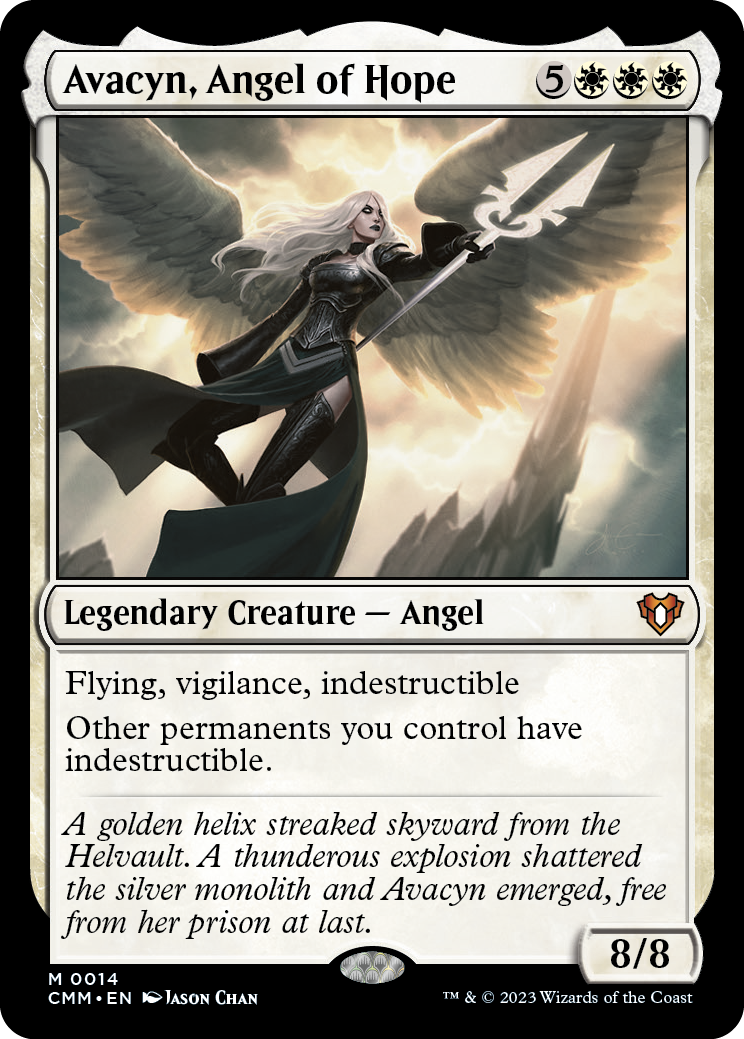 Avacyn, Angel of Hope [Commander Masters] | Good Games Cannington