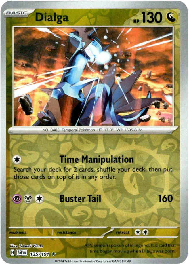 Dialga (135/191) [Scarlet & Violet: Surging Sparks] | Good Games Cannington