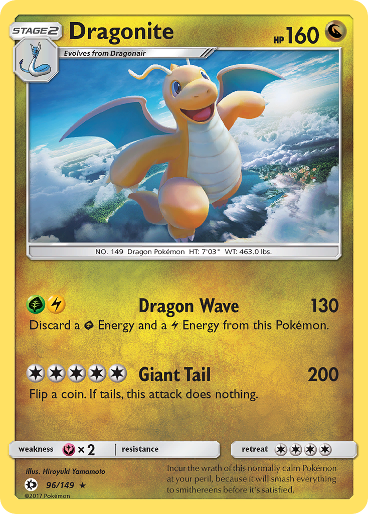 Dragonite (96/149) [Sun & Moon: Base Set] | Good Games Cannington