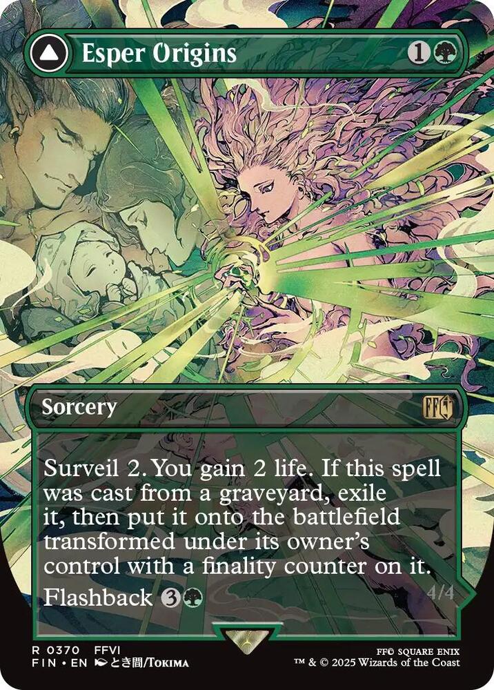 Esper Origins // Summon: Esper Maduin 370/309 (FINAL FANTASY)  - Borderless Foil | Good Games Cannington
