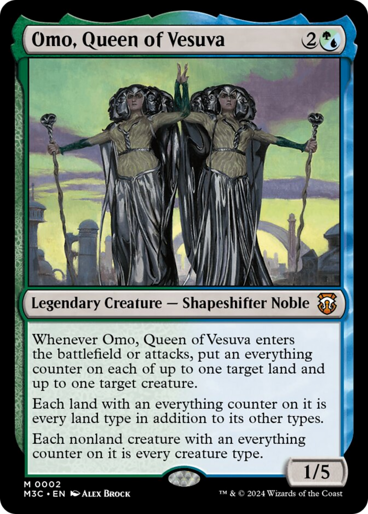 Omo, Queen of Vesuva [Modern Horizons 3 Commander] | Good Games Cannington