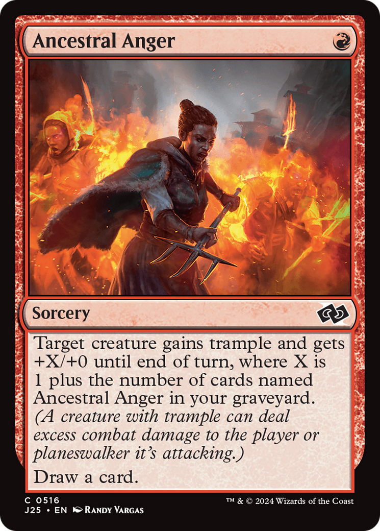 Ancestral Anger [Foundations Jumpstart] | Good Games Cannington