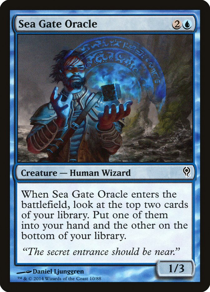 Sea Gate Oracle [Duel Decks: Jace vs. Vraska] | Good Games Cannington
