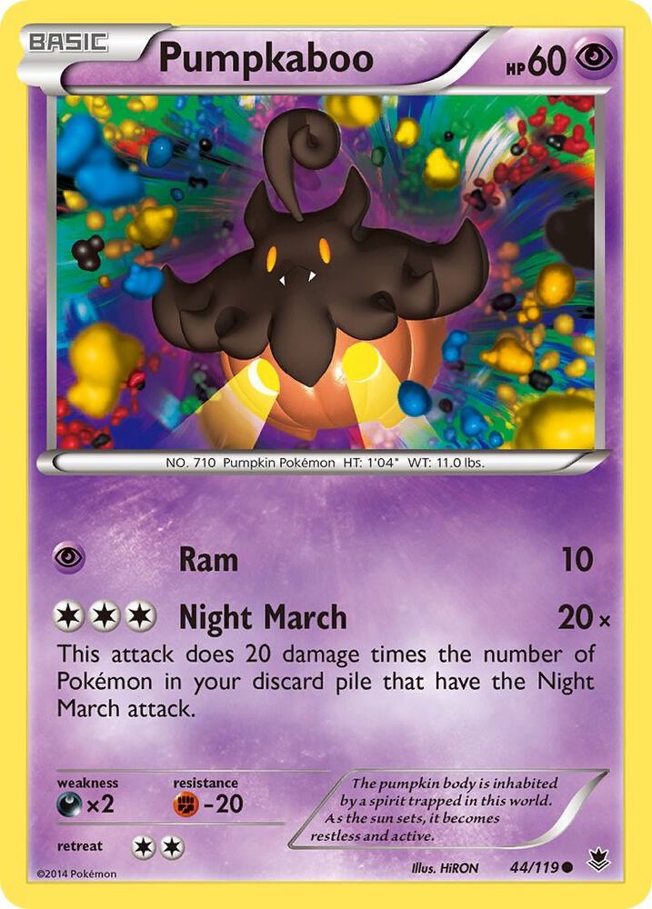 Pumpkaboo 44/119 (XY - Phantom Forces)  | Good Games Cannington