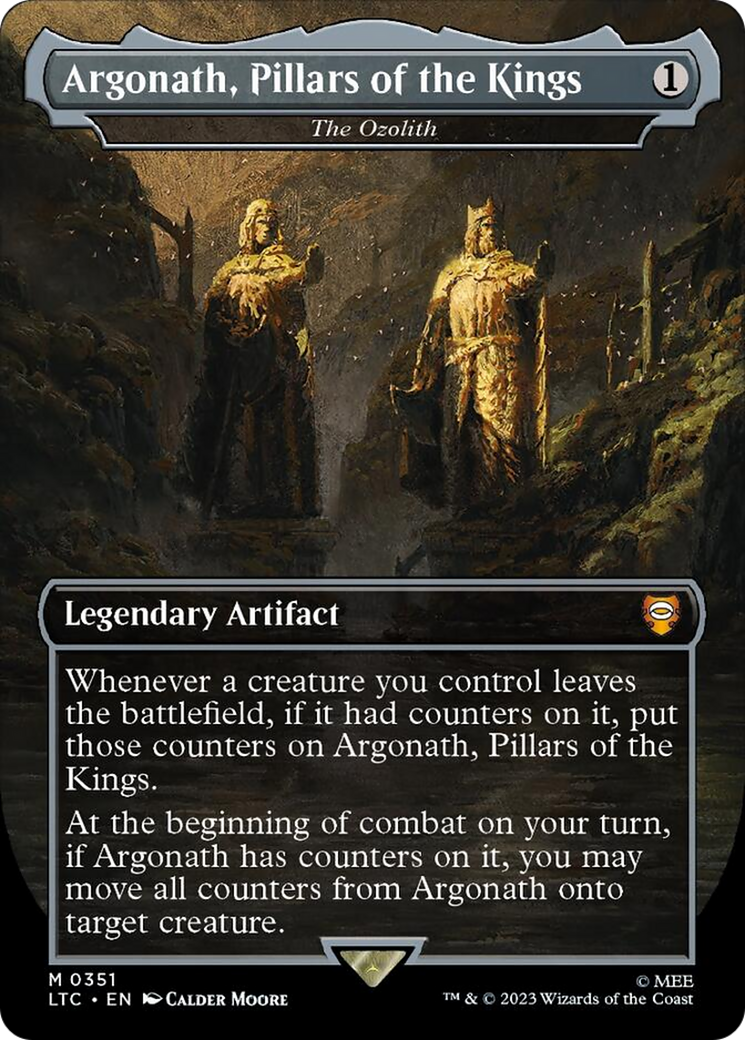 Argonath, Pillars of the Kings - The Ozolith [The Lord of the Rings: Tales of Middle-Earth Commander] | Good Games Cannington
