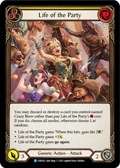 Life of the Party (Yellow) [EVR162] (Everfest)  1st Edition Normal | Good Games Cannington
