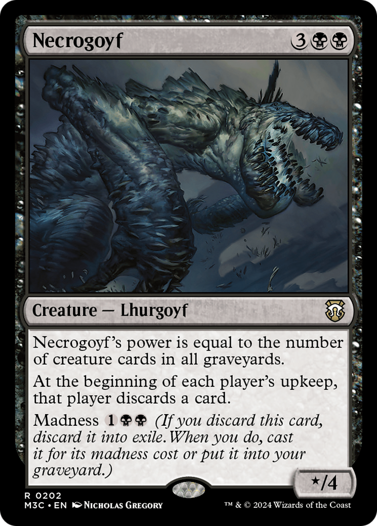 Necrogoyf [Modern Horizons 3 Commander] | Good Games Cannington