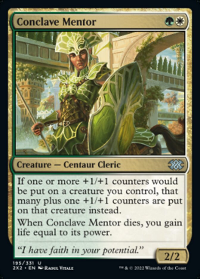 Conclave Mentor [Double Masters 2022] | Good Games Cannington