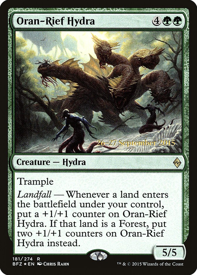 Oran-Rief Hydra [Battle for Zendikar Prerelease Promos] | Good Games Cannington