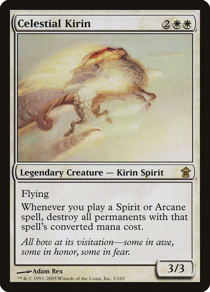 Celestial Kirin [Saviors of Kamigawa] | Good Games Cannington