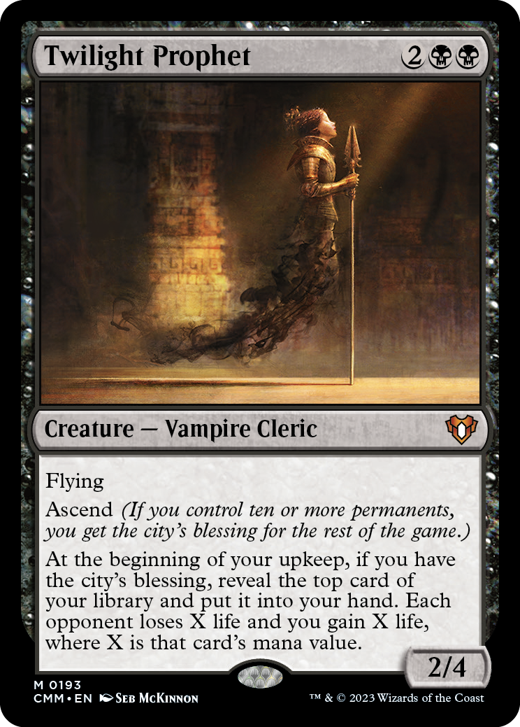 Twilight Prophet [Commander Masters] | Good Games Cannington
