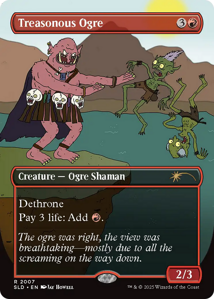 Treasonous Ogre [Secret Lair Drop Series] | Good Games Cannington