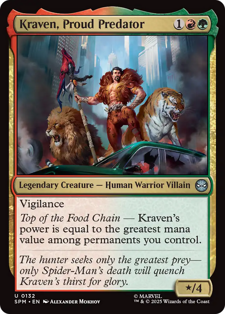 Kraven, Proud Predator [Marvel's Spider-Man] | Good Games Cannington